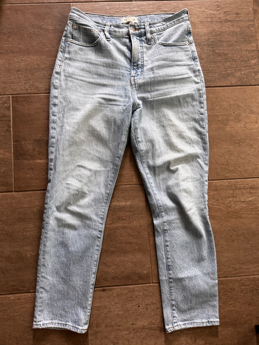 Madewell Light Blue “The Perfect Vintage Jeans,” Size 28